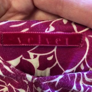 Velvet sundress size small Cute pattern